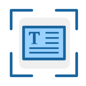 OCR ultra-high precision text recognition